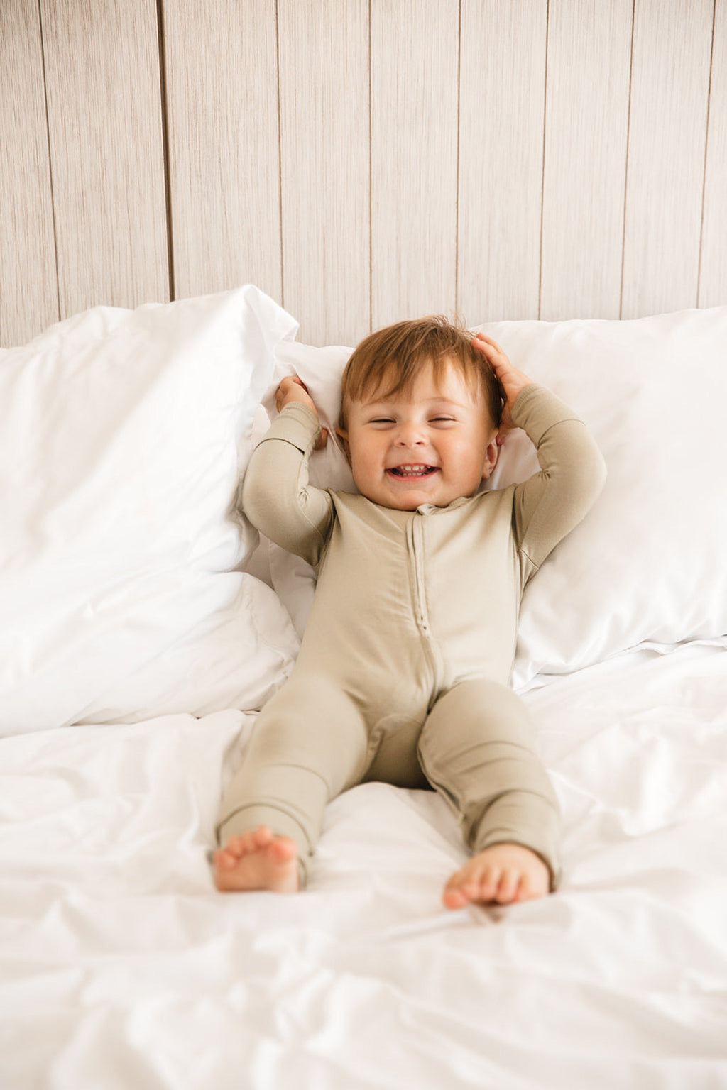 LUXE Bamboo Footless Romper